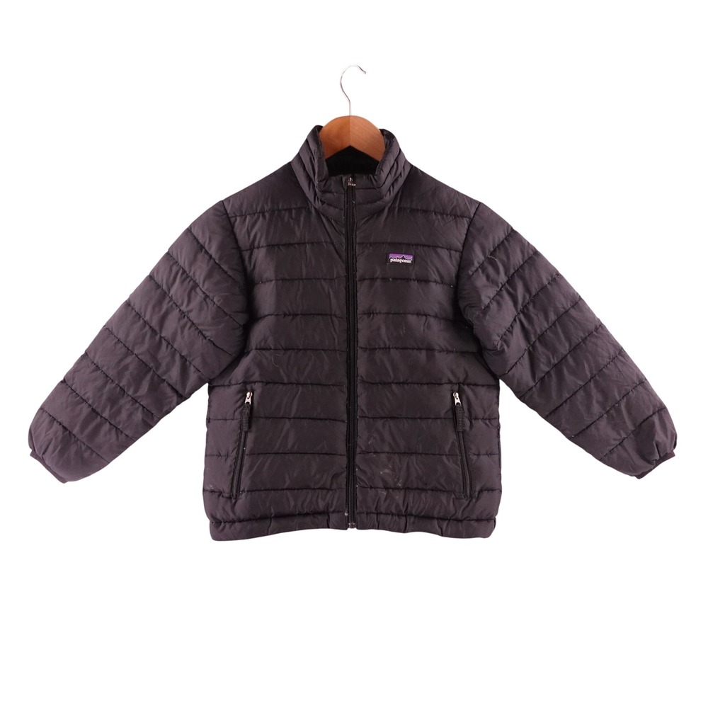 Patagonia Boys Size S 8 Black Down Sweater Puffer Jacket 60441